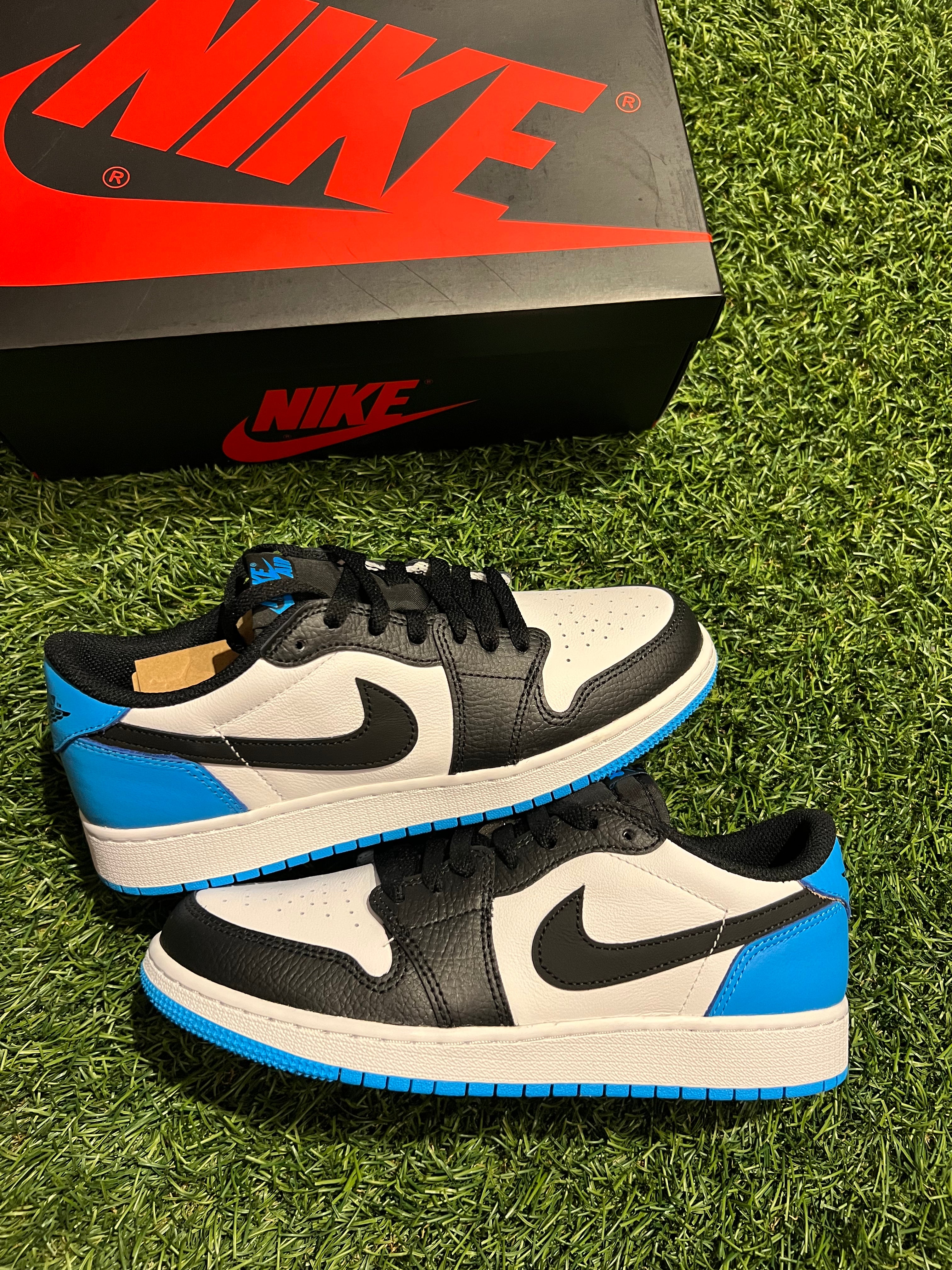 Jordan 1 Low Powder Blue – BenGotKicks