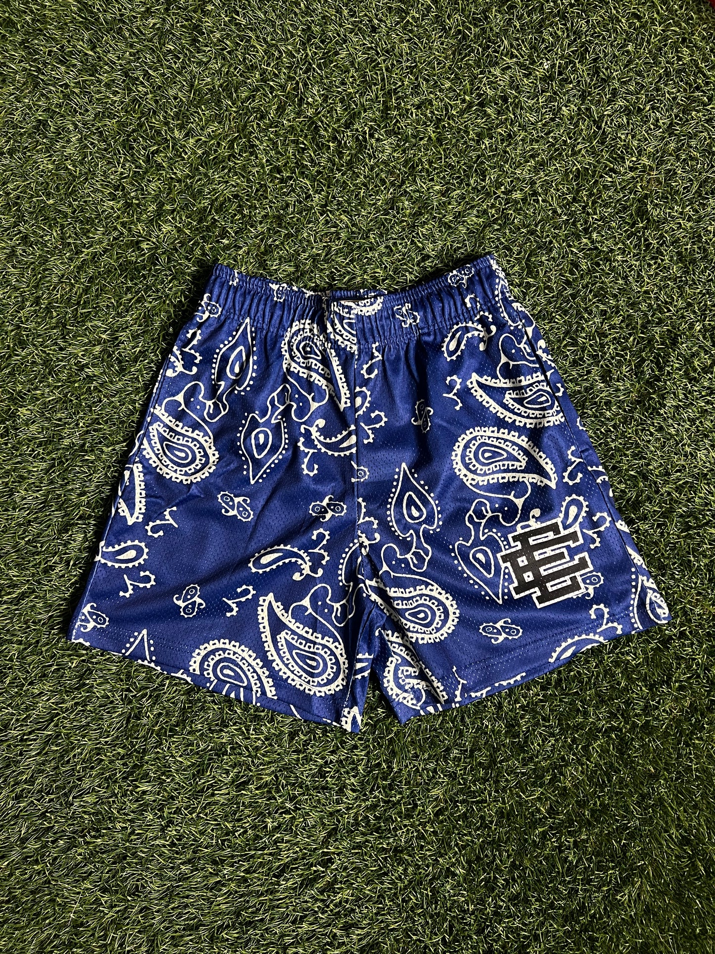 Eric Emmanuel Blue Paisley Short