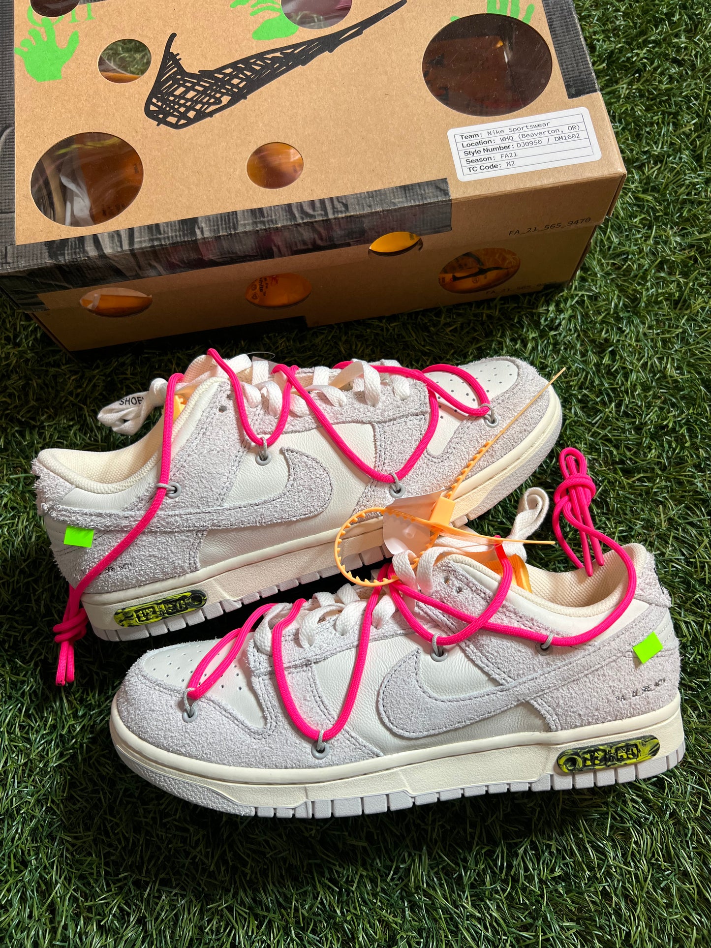 Off-White Nike Dunk Low Lot #17 – BenGotKicks