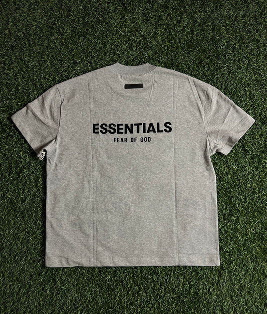 Essentials Dark Oatmeal Tee