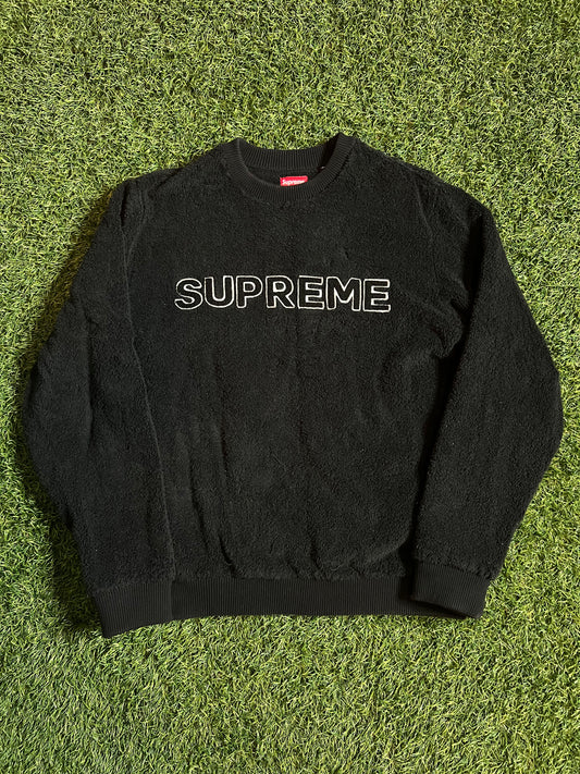 Supreme Towel Crewneck Black *Preowned*