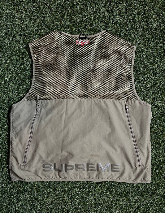 Supreme Utility Vest Olive *Preowned*