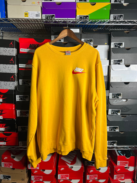 Supreme x Nike Mustard Crewneck