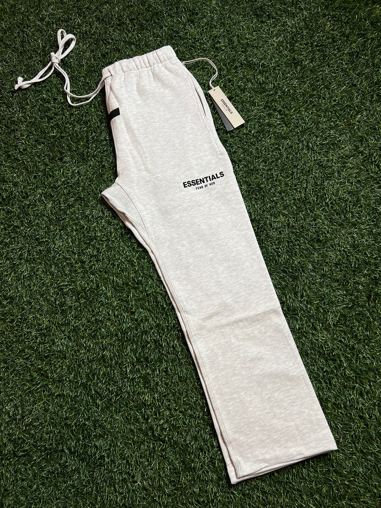 Essentials Light Oatmeal Relaxed Sweatpants (FW22)