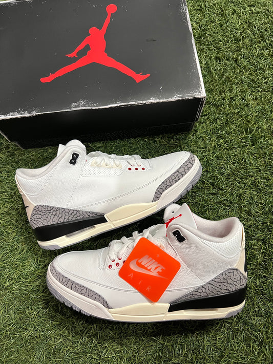 Jordan Retro 3 White Cement Reimagined