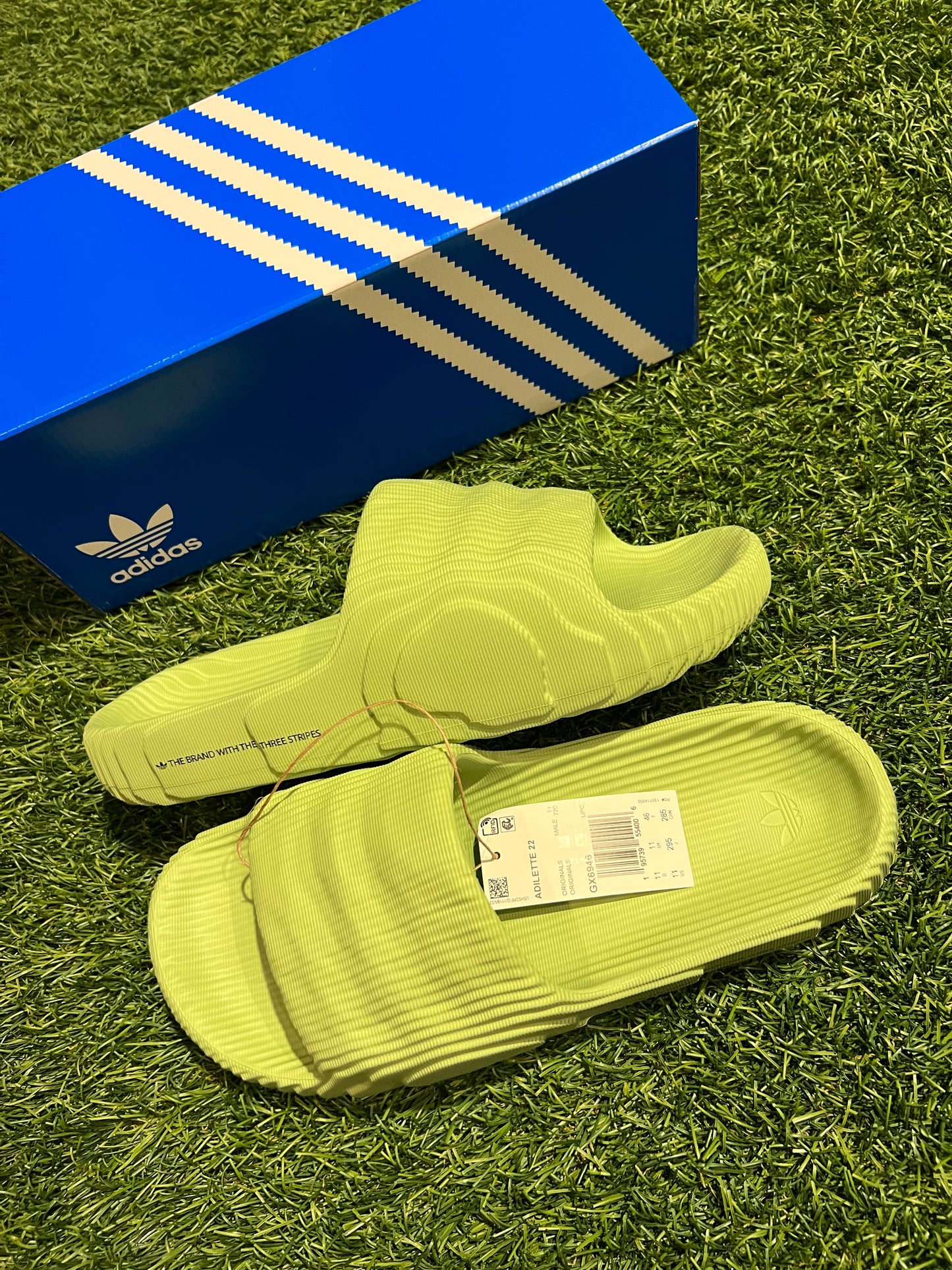 Adidas Adilette Slide Lime